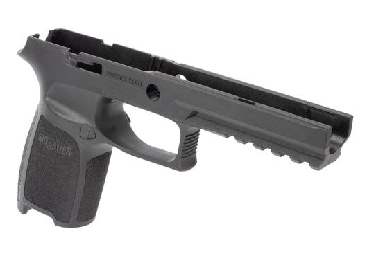SIG Sauer P320 Full Size Grip Module comes in black
